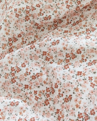 cottage garden - terracotta & olive green