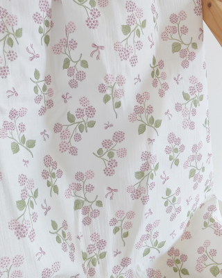 Hydrangea and bows - pink