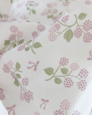 Hydrangea and bows - pink