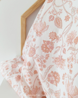 Chintz warm terracotta