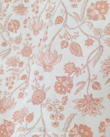 Chintz warm terracotta