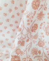 Chintz warm terracotta