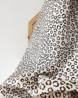 Leopard black ecru