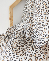 Leopard black ecru