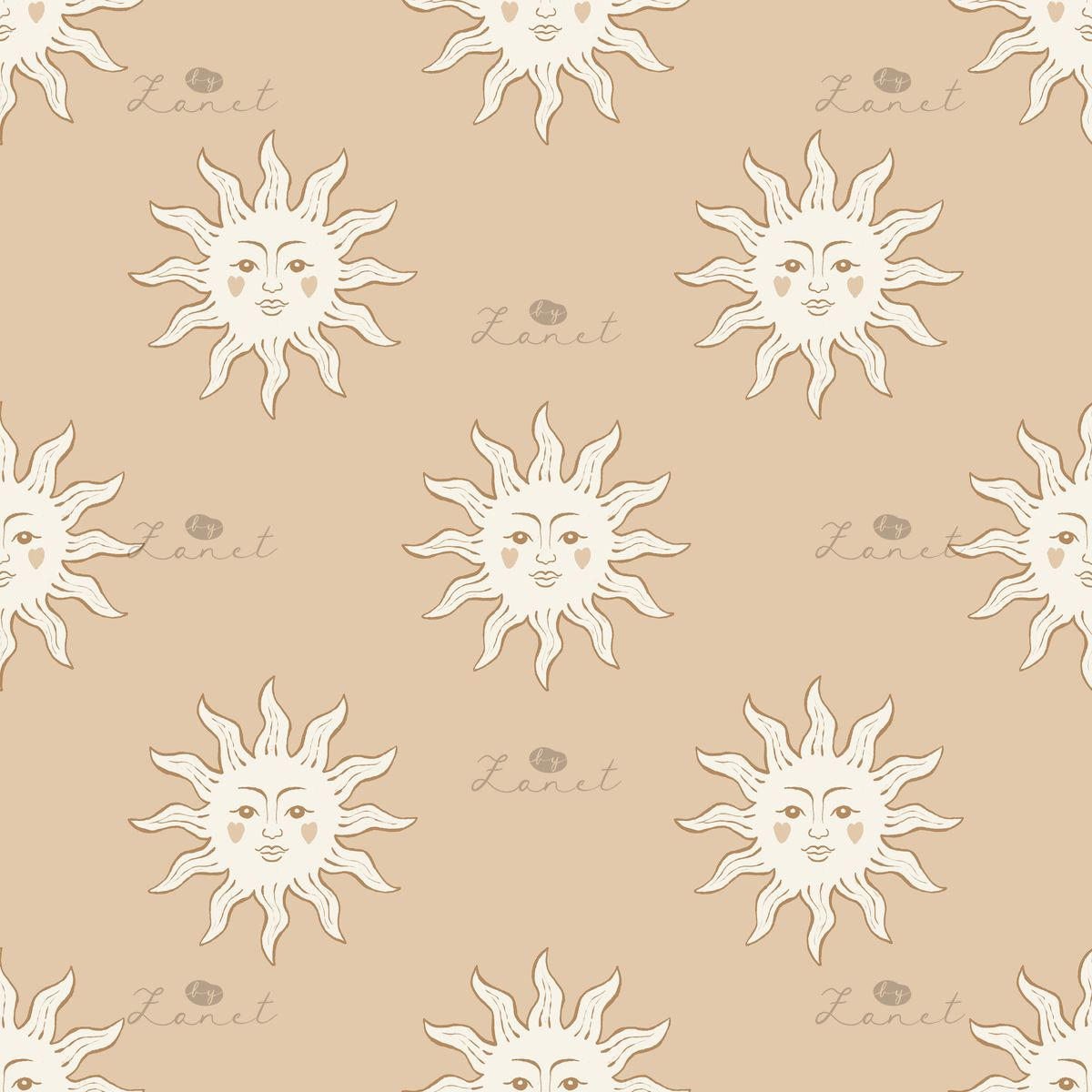 slnko beige - 30 cm