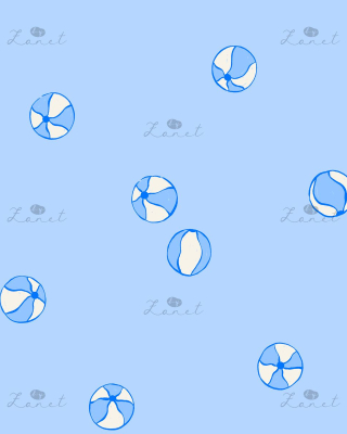 Beach balls blue - 30 cm