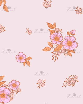 garden bouquet pink - 15 cm