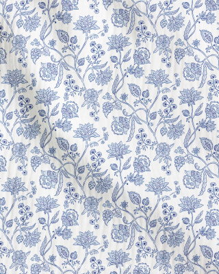 chintz modrá